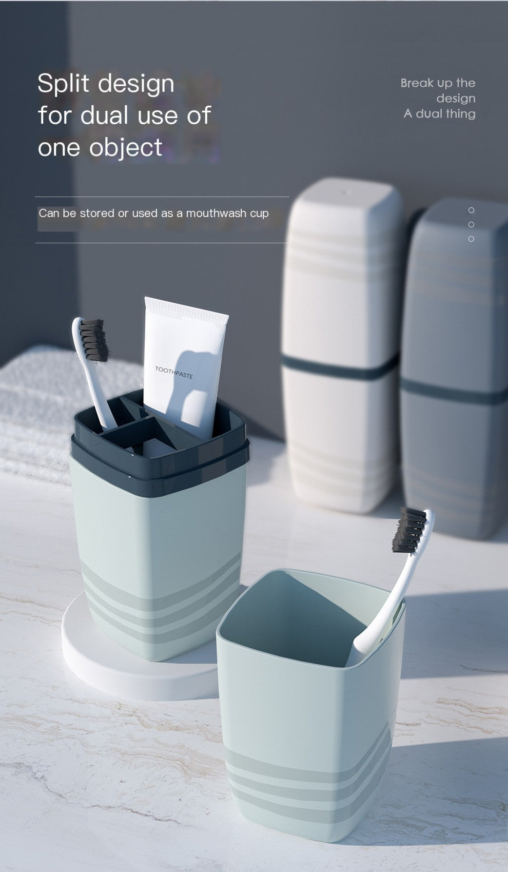 Portable Toothbrush Holder Case