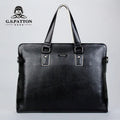Slim Leather Briefcase