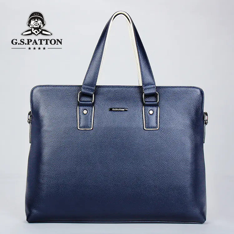 Slim Leather Briefcase